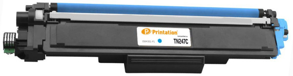 Printation Toner ersetzt Brother TN-247C, ca. 2.300 S., cyan