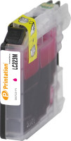 Printation Tinte ersetzt Brother LC-223M, ca. 550 S., magenta  Printation Tinte ersetzt Brother LC-223M, ca. 550 S., magenta