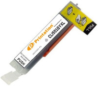 Printation Tinte ersetzt Canon  CLI-551GYXL, ca. 275 S., grau  Printation Tinte ersetzt Canon  CLI-551GYXL, ca. 275 S., grau