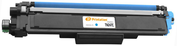 Printation Toner ersetzt Brother TN-247C, ca. 2.300 S., cyan 