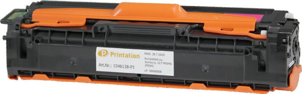 Printation Toner ersetzt HP-Samsung  CLT-M504S / SU292A, ca. 1.800 S., magenta