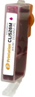 Printation Tinte ersetzt Canon  CLI-526M, ca. 500 S., magenta  Printation Tinte ersetzt Canon  CLI-526M, ca. 500 S., magenta