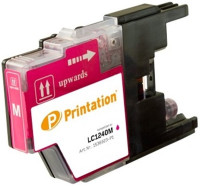 Printation Tinte ersetzt Brother LC-1240M / LC-1280XLM, ca. 600 S., magenta  Printation Tinte ersetzt Brother LC-1240M / LC-1280XLM, ca. 600 S., magenta