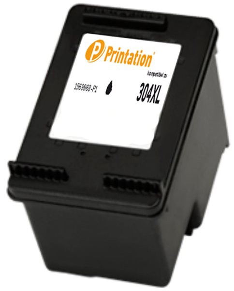 Printation Tinte ersetzt HP 304XL / N9K08AE, ca. 300 S., schwarz