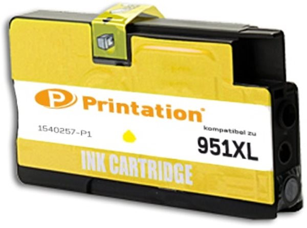 Printation Tinte ersetzt HP 951XL / CN048AE, ca. 1.500 S., gelb 