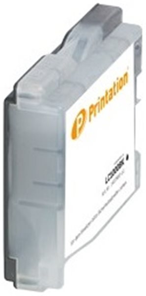 Printation Tinte ersetzt Brother LC-970BK / LC-1000BK, ca. 500 S., schwarz