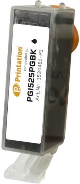Printation Tinte ersetzt Canon  PGI-525PGBK, ca. 323 S., pigmentschwarz 