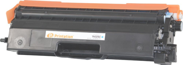 Printation Toner ersetzt Brother TN-325C, ca. 3.500 S., cyan