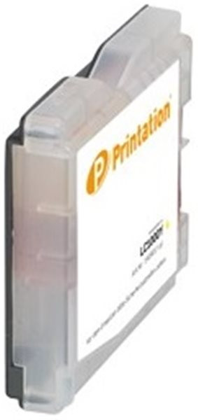 Printation Tinte ersetzt Brother LC-970Y / LC-1000Y, ca. 400 S., gelb
